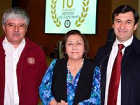 Dres. Mauricio Riquelme, María Inés Romero y Alejandro Caroca