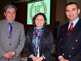 Dres. Raúl Riquelme, Doris Orphanopoulos y Michél Baró