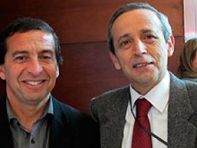 Dres. Héctor Ugarte y Juan Sanhueza