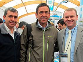 Sr. Iván Cartagena y Dres. Roberto Bayo y Jan Karlsruher