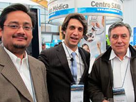 Dres. Cristián Carriel, Leonel Luis y Homero Sariego