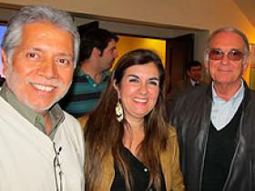 Dres. Juan Carlos Martínez. Militza Murua y Paul Duclos