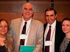 Dres. Anne Lucky, Richard Azizkan, Francis Pallison y Jemima Mellerio