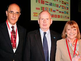 Dres. Jorge Jalil, Rury Holman y Gloria López