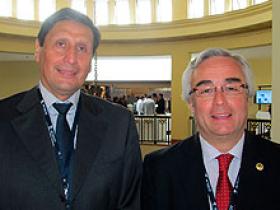 Dres. Raúl Águila y Mauricio Guarda