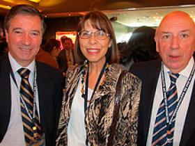 Dres. José Ribalta, Sara González y Pedro Maggiolo