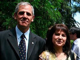 Sr. Claudio Tornería y Dra. Rosa Chea
