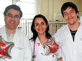 Dres. Jorge Carrasco, Katherine Aránguiz y Hernán Delso