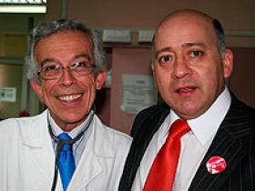 Dr. Marcelo Ducheylard y Sr.Miguel Ángel Alárcon