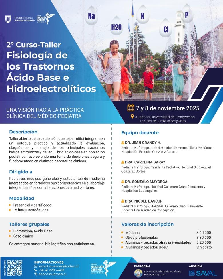 capacitacion, fisiologia, hidroelectroliticos, udec