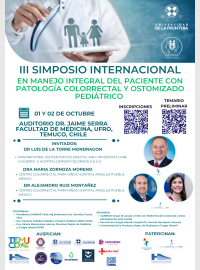 coloproctologia, pediatria, capacitacion, universidad de la frontera
