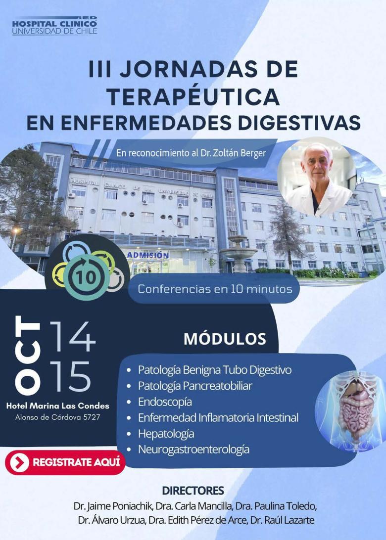 III Jornadas de Terapéutica en Enfermedades Digestivas