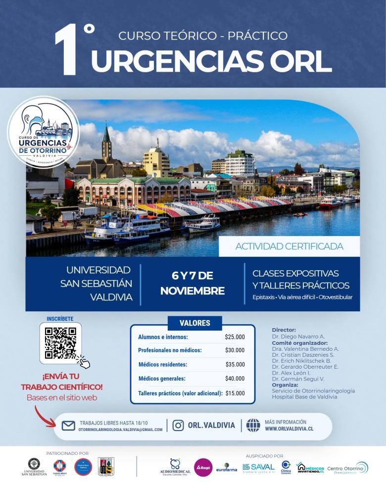 otorrinolaringologia, capacitación, urgencias