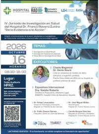 investigación en salud, Jornada de Investigación en Salud, Hospital Dr. Franco Ravera Zunino, HFRZ, O’Higgins, investigación científica, investigación en salud mental, investigación traslacional, investigación aplicada, salud mental, investigación clínica, ciencia, divulgación científica, investigación en hospitales públicos, investigación en salud en Chile, Renatto Anfossi, Verónica Villalobos, Denis Sauré, Natalia Roberto, Felipe Lecannelier, Pablo Gaspar Ramos, José Miguel Müller, Camila Burgoa Sánchez, Hospital Clínic de Barcelona, Universidad de Chile, Instituto de Sistemas Complejos de Ingeniería, Universidad de O’Higgins