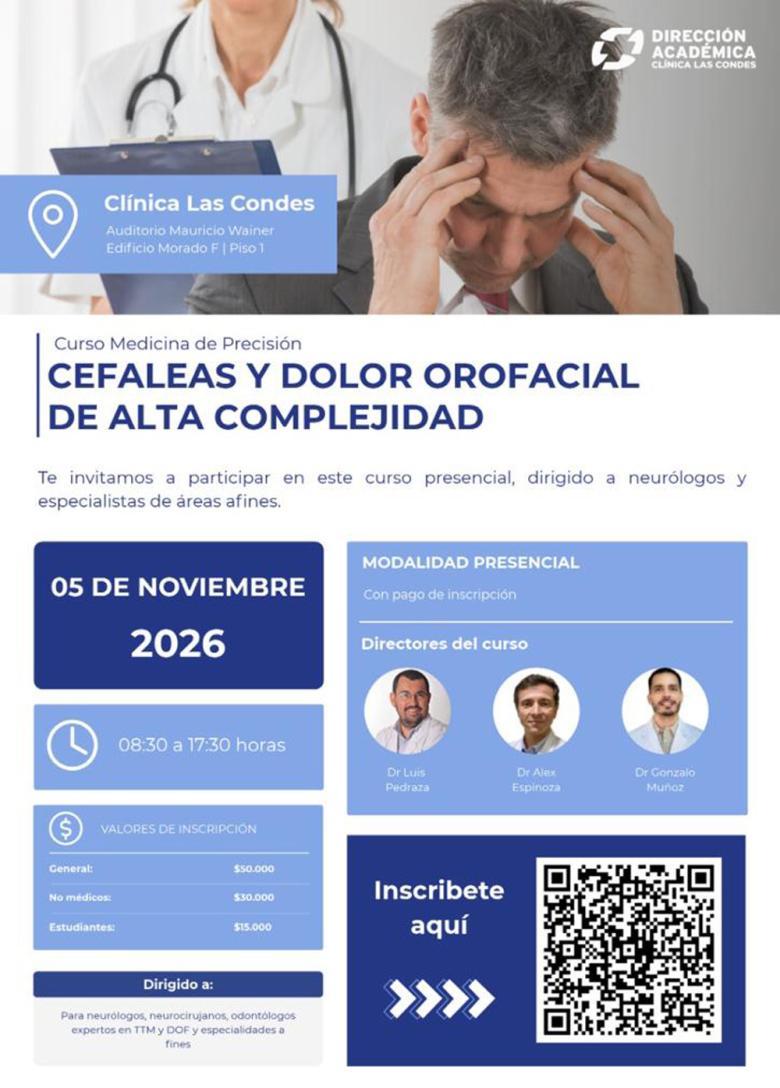 Cefaleas y Dolor Orofacial de Alta Complejidad