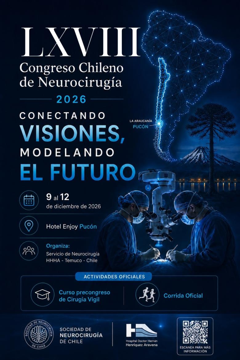 sociedad de neurocirugía de chile, congreso, capacitación