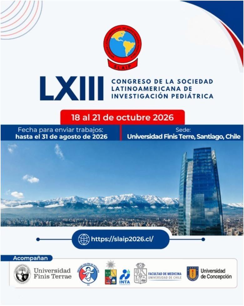 sociedad latinoamericana de investigación pediátrica, capacitación, congreso