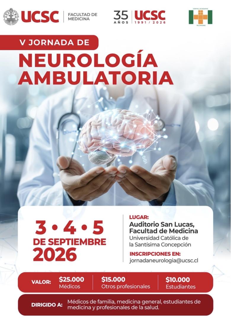 neurología, capacitación, ucsc, hospital las higueras