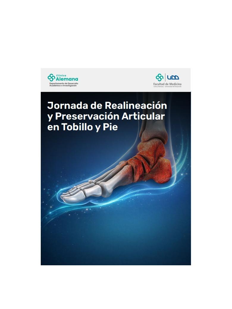 Jornada de Realineación y Preservación Articular en Tobillo y Pie