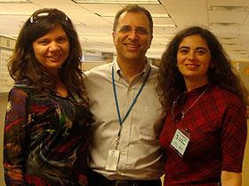 Dres. Mónica Castillo, Alfonso Contreras y Verónica Alfaro