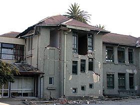 Hospital de Talca tras terremoto de 2010