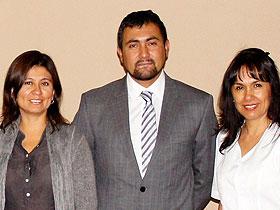 Dres. Claudia Cortés, José Prieto y Mariana Barboza