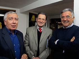 Dres. Gorky Osorio, Claudio Etcheverry y Carlos Bustos