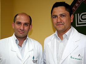 Dres. Pablo Oyanedel y Wálter Sepúlveda