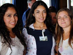 EUs. Natalie Solar, Adriana Vega y Henty Parti