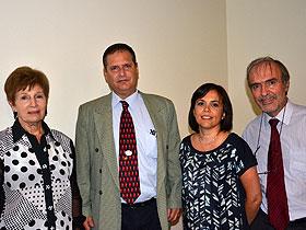 Dres. Eduardo Wainstein, Paola Ritter, Ety Rapaport y Norberto Bilbeny