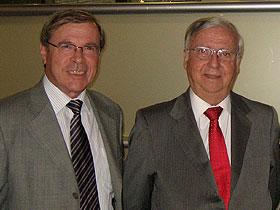 Sr. Rodolfo Salinas y Dr. Hernán Valenzuela