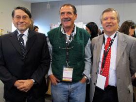 Dres. Eduardo Fernández, Eduardo Coopman y Aldo Bancalari