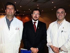 Dres. Martín Einersen, Enrique Seguel y Hans Müller