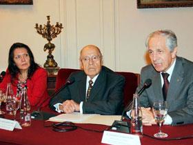 Dres. Marta Werner y Alberto Moreno y Sr. Fernando Escobar