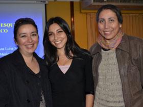 Dras. Carlina Vargas, Ana Luisa Miranda y Ana Carolina Jara
