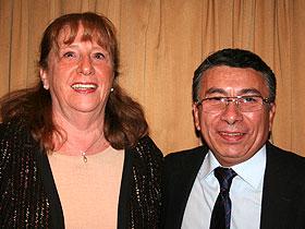 Q.F. Cristina González y Dr. Luis Astorga