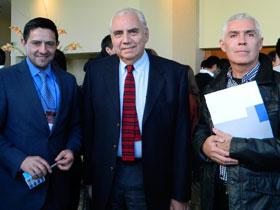 Dres. Samuel Parra, Gustavo Valdés y Hernán Contreras