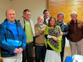 Dres. Jorge Pérez, Víctor Flores, Guillermo González, Karen Robertson, Blas Alid, Gabriel Pulga y Salvador Di Genova