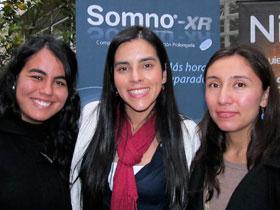 Dras. Javiera Guajardo, María Eugenia Contreras y Magadalena Aranda