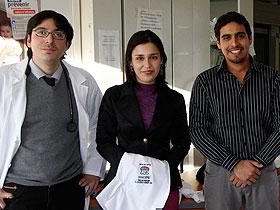 Dres. Jorge Ardiles, Mónica González y Felipe Norambuena