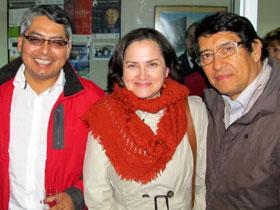 Dres. Blas Rivera, Yaquide Bravo y Víctor Farfán
