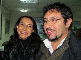 Dres. Angélica González y Alfredo Cancino