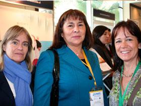 Dras. Priscilla Prado, Patricia González y María Elena Santolaya