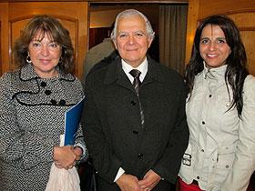 Dres. María Cristina Ulloa, Jaime Rojas y Alejandra Gutiérrez