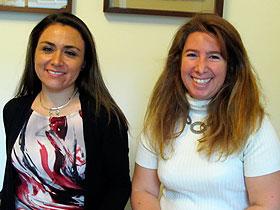 Dras. Tatiana Delgado y Sharon Iger