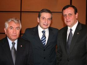 Dres. Enrique Paris, Pedro Barreda e Ignacio Sánchez