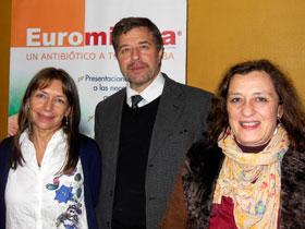 Dra. Marisol Wenzel, Sr. Rodrigo Henríquez y Dra. Karin Grob