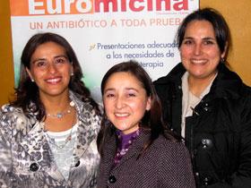 Dras. Paola Gatica, Mónica Aceituno y Paula Bravo