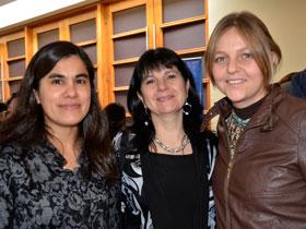 Dras. Marcela González, Katia Abarca y Daniela Fuentes