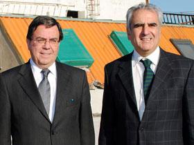 Sr. Víctor Lobos y Dr. Mario Fernández